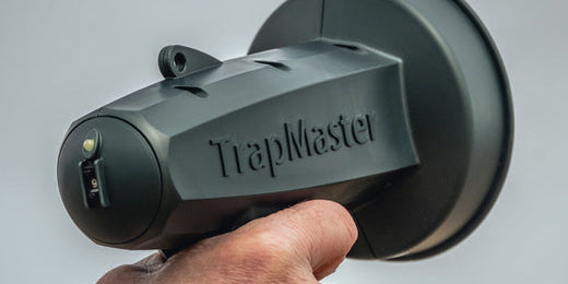 The TrapMaster, the electric clay pigeon thrower