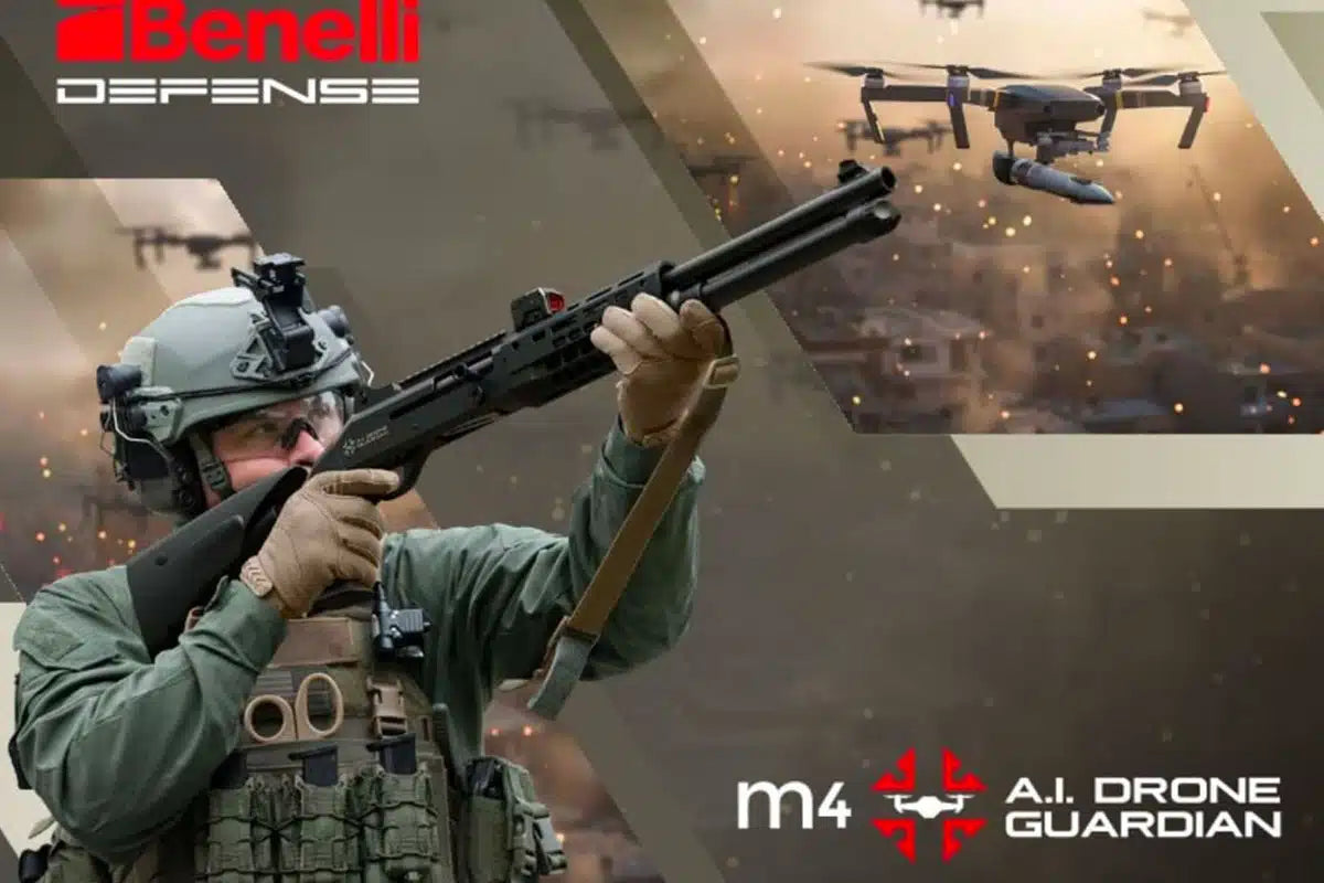 Practice with Benelli’s counter-drone shotguns: Enhancing defense against small drones