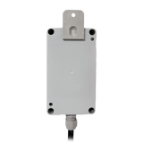 Grey nordic clays receiver with mounting bracket on a white background